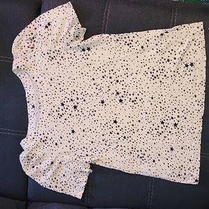 Star print shirt
